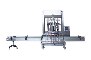 全自動防泡沫四頭灌裝機